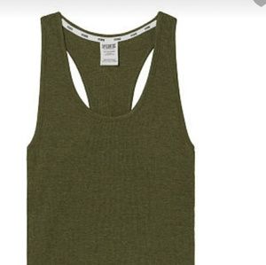 New pink tights and tank large